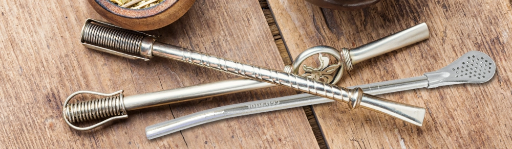 Bombilla para yerba mate - varios tipos