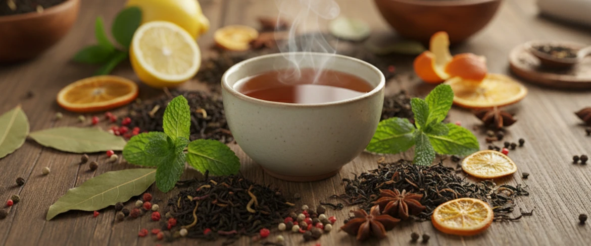 Té negro: compuestos naturales y propiedades saludables de la infusión