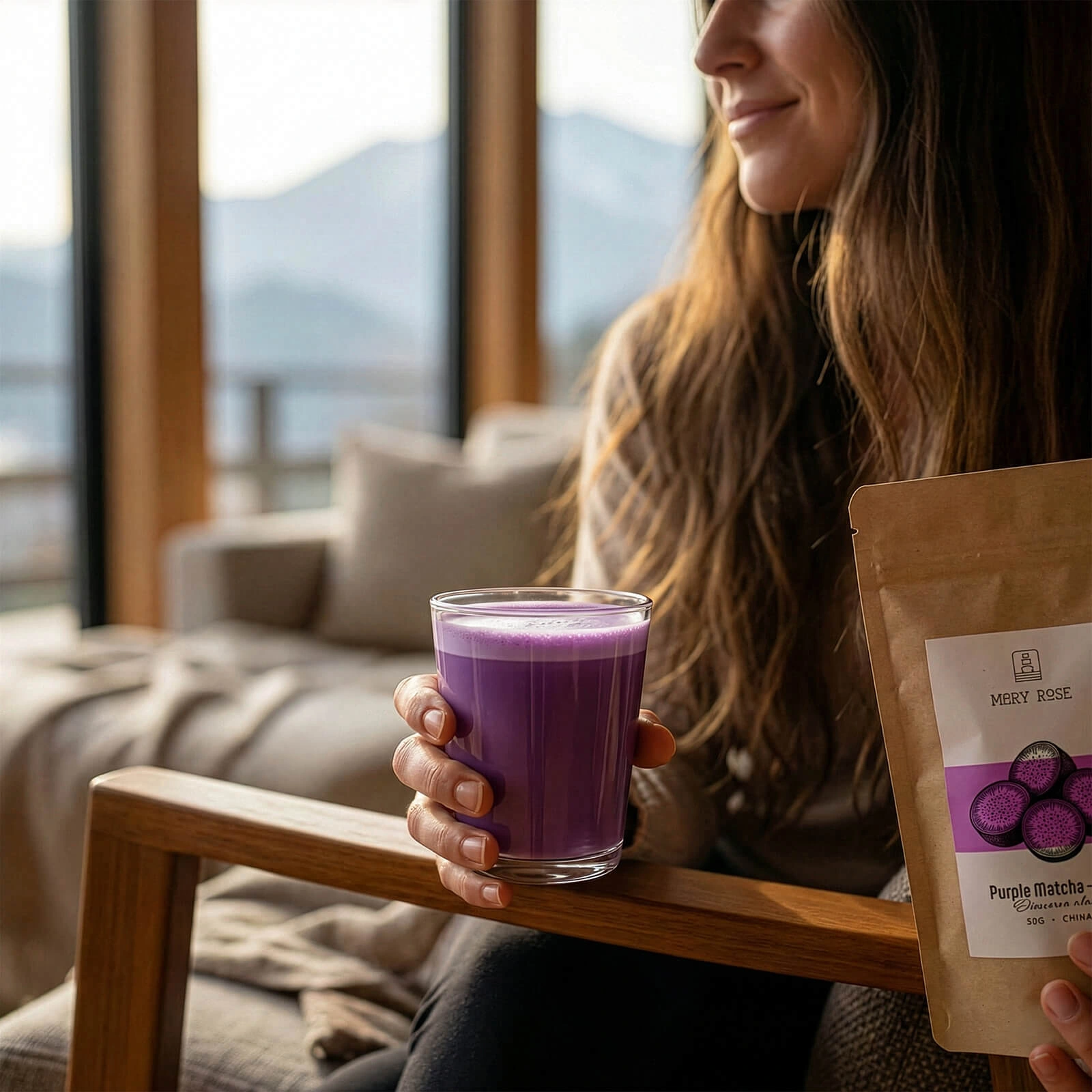 Mary Rose Purple Matcha – ube en polvo (matcha morado)