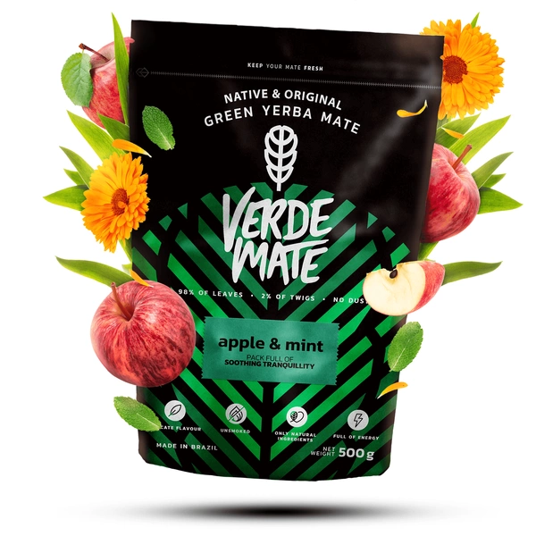 Verde Mate Green Apple & Mint