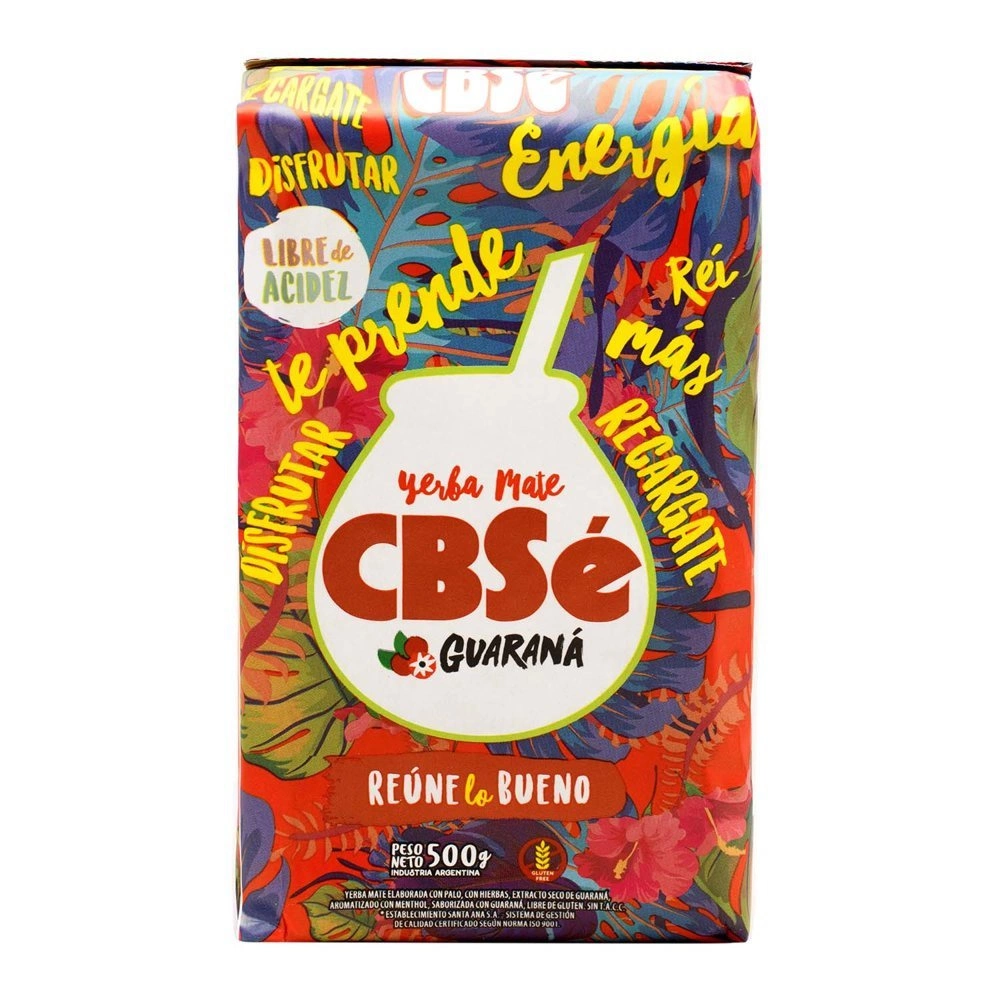 CBSé Energía Guaraná – Yerba mate con sabor argentino
