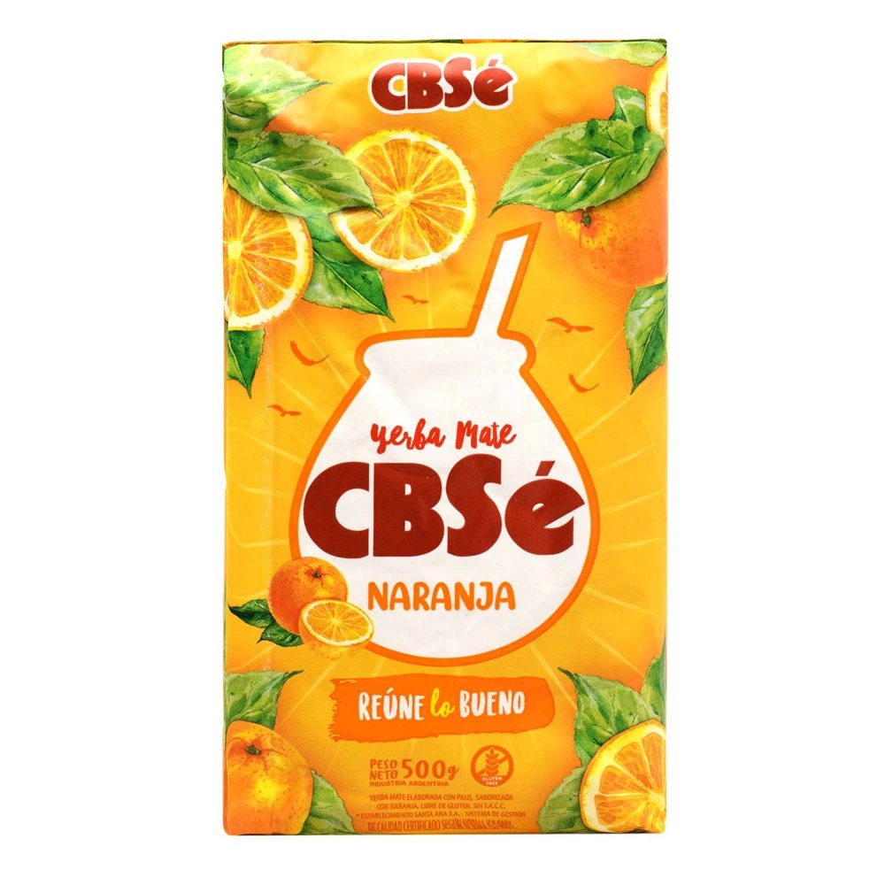 CBSé Naranja – yerba mate argentina con sabor a naranja
