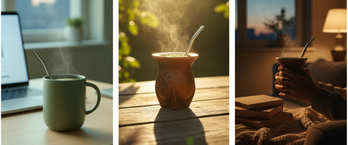 Diferentes momentos del día: ¿cuándo tomar yerba mate?