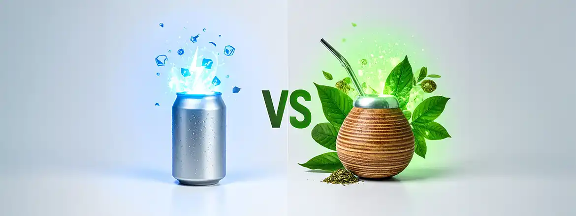 Yerba mate frente a bebidas energéticas: una bebida energética natural para gamers