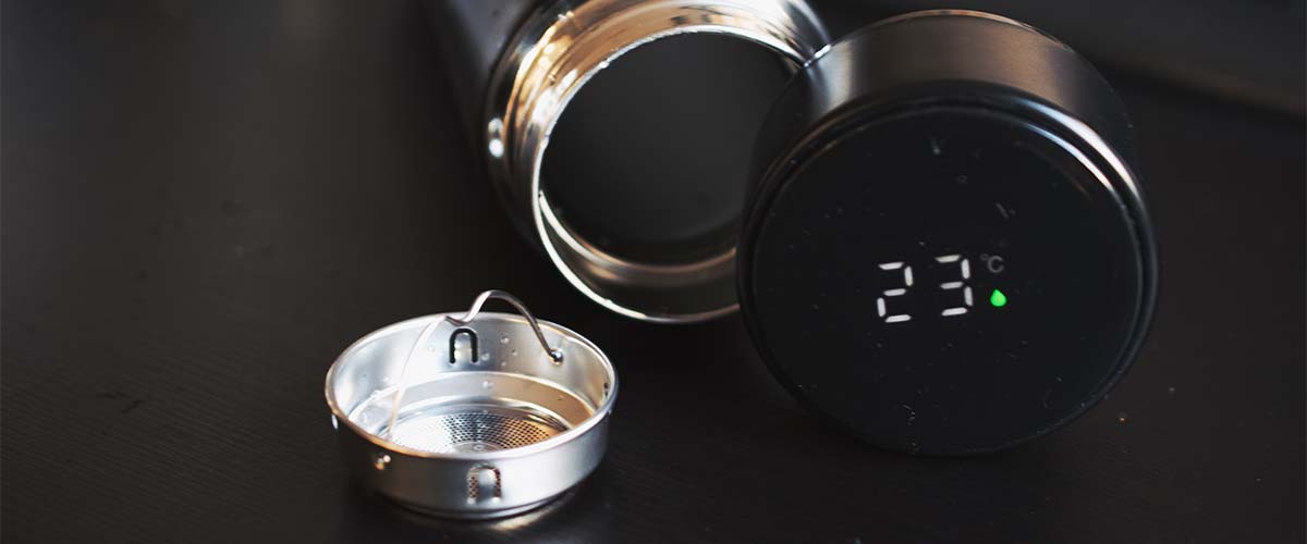 Thermos 7.0 de Cebador en la nueva versión con colador. ¡Prepara yerba mate y llévatelo a donde quieras!