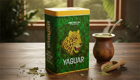 Yerba mate Yaguar - clásico brasileño en forma moderna