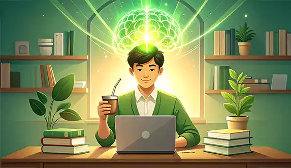 Yerba mate y concentración - ¿cómo funciona y por qué estimula la mente mientras se estudia?