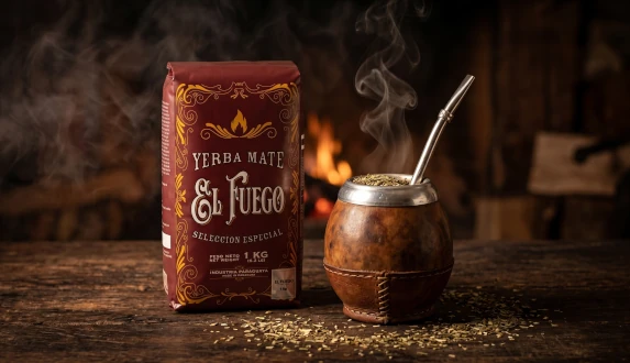 El Fuego: la yerba mate más fuerte de Paraguay. ¡Siente el auténtico fuego!