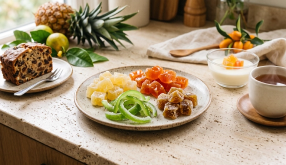 Fruta confitada: ¿qué es y cómo se utiliza en la cocina?