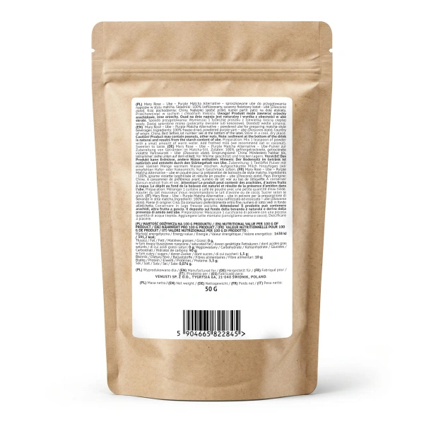Mary Rose – Purple Matcha Alternative – Ube (en polvo) 50 g