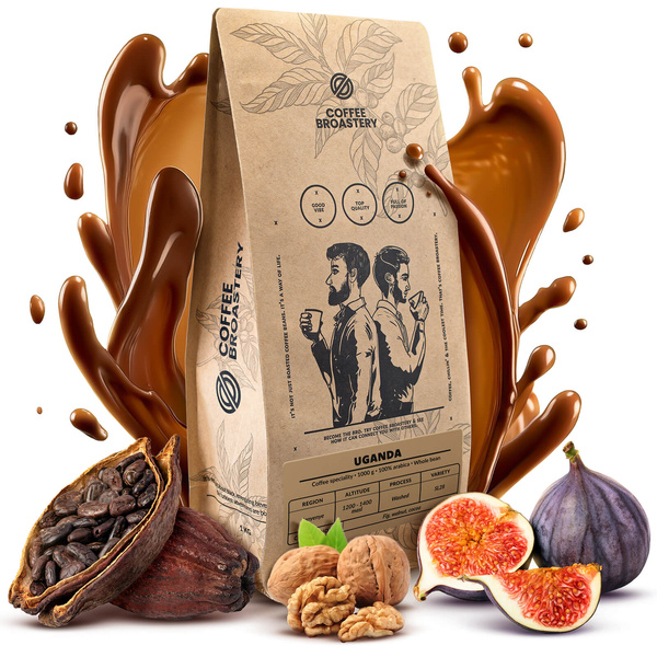 Bro Coffee Roastery - Café arábica en grano Uganda Kanyenye Speciality 1 kg