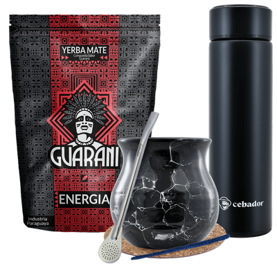 Set de Yerba Mate Guarani Energia Guarana 0,5kg 500g + accesorios