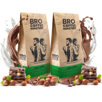 Set de Bro Coffee Roastery Brazil Samba 2x1kg (2kg)
