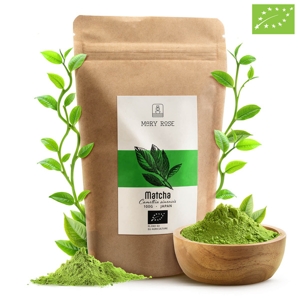Mary Rose – Té verde Matcha japonés (BIO) 100 g