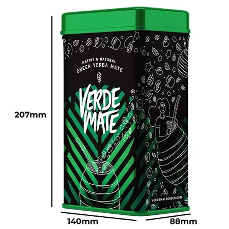 Yerbera – Lata con Verde Mate Green Dulcessa - Tostada 0,5 kg