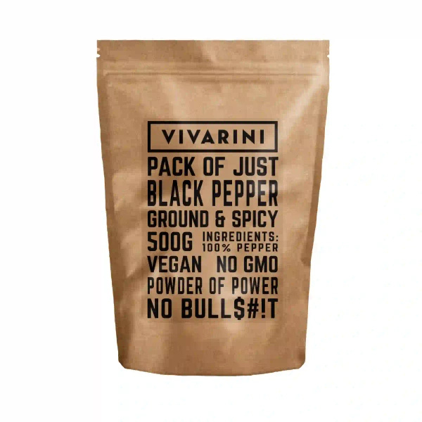 Vivarini – Pimienta negra (molida) 0,5 kg