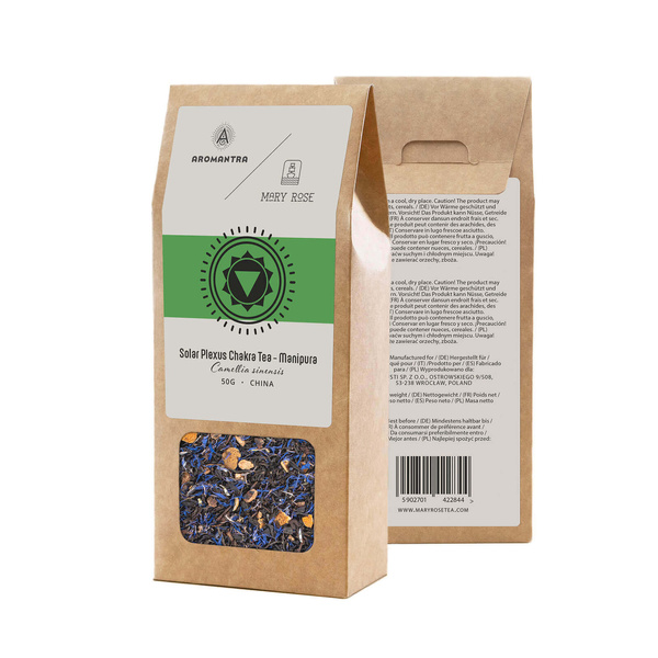 Set para Chakra Manipura: té de chakra + piedra mágica