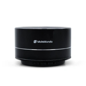 Altavoz con el logotipo de MateMundo