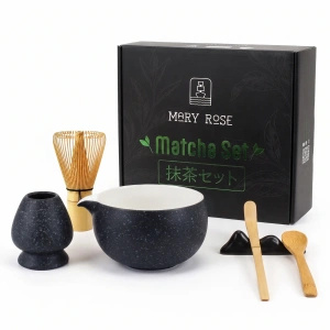 Set de regalo: accesorios para preparar té matcha