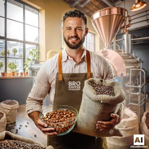 Set de Bro Coffee Roastery Brazil Samba 2x1kg (2kg)