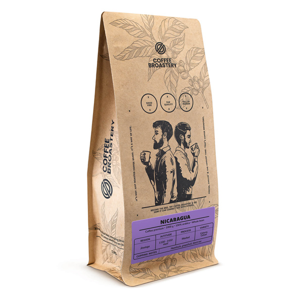 Bro Coffee Roastery - Café arábica en grano Nicaragua Colibrí Azul Speciality 1 kg