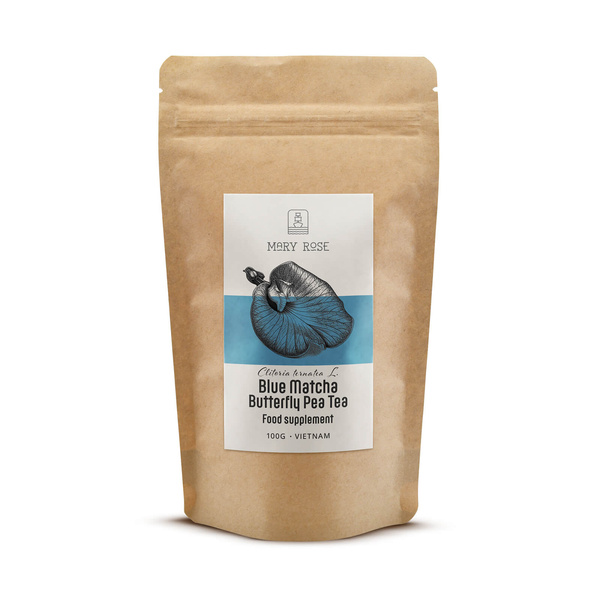 Mary Rose – Blue Matcha – Butterfly Pea Tea (en polvo) 100 g