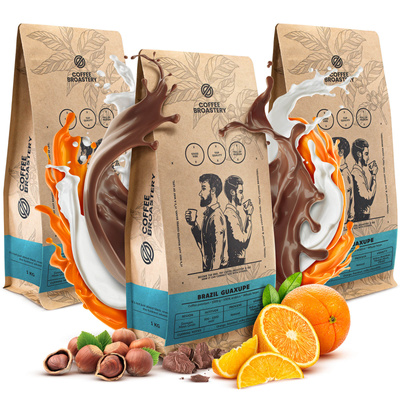Set de Bro Coffee Roastery Brazil Guaxupe 3x1kg (3kg)