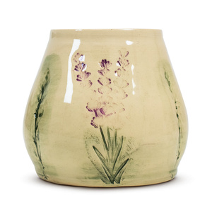 Calabaza de cerámica Flora Pink 300 ml – Serie Cráter