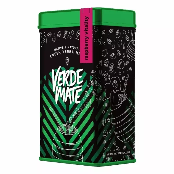 Yerbera – Lata con Verde Mate Green Raspberry Vitality 0,5 kg