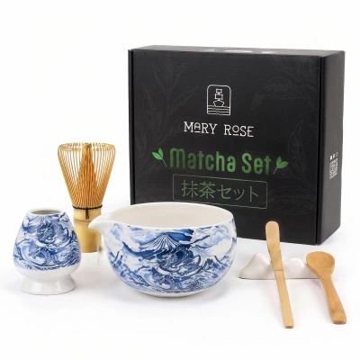 Set de regalo: accesorios para preparar té matcha