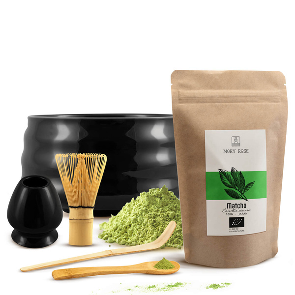Juego para preparar té matcha