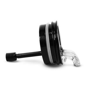 Yerbomos XL ALL IN ONE - 750 ml - Mate, termo y bombilla en uno (negro)