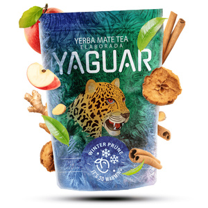 Set de regalo de invierno Yerba Mate Yaguar Winter Prune 0,5kg