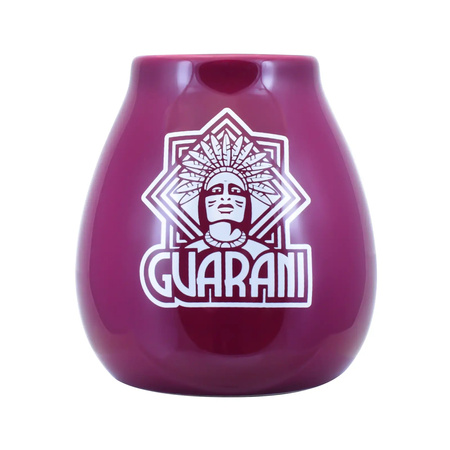 Calabaza de cerámica con logo de Guarani - 350 ml