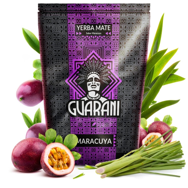 Juego de Yerba Mate Maracuya + calabaza 500g