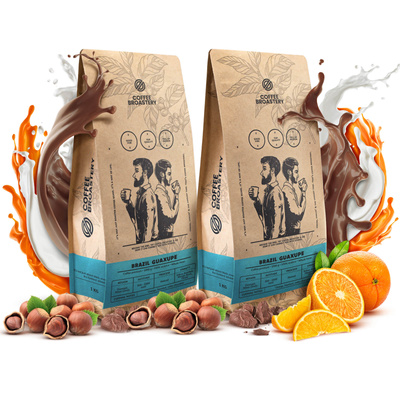 Set de Bro Coffee Roastery Brazil Guaxupe 2x1kg (2kg)