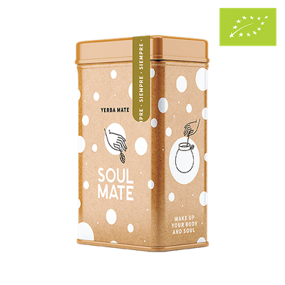 Yerbera – lata con Soul Mate Siempre 0,5kg