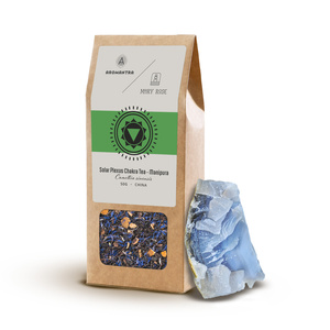 Set para Chakra Manipura: té de chakra + piedra mágica