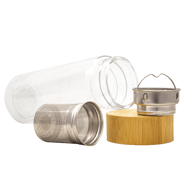 Mate to Go - termo de vidrio con infusor - 300 ml
