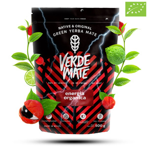 Set de Yerba Mate Verde Mate 400g 0,4kg Calabaza + Bombilla