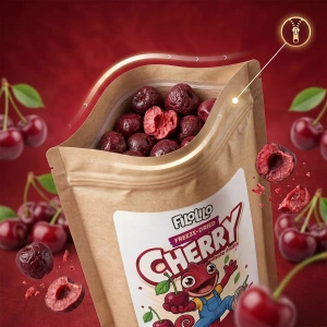 FiloLilo – Cerezas liofilizadas (enteras, sin hueso) 20 g