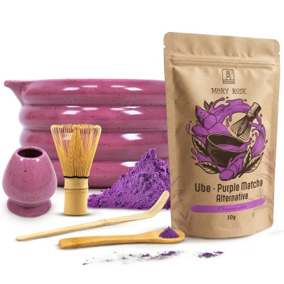 Set para preparar Purple Matcha
