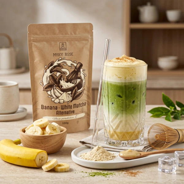 Mary Rose – White Matcha Alternative – Banana (en polvo) 100 g