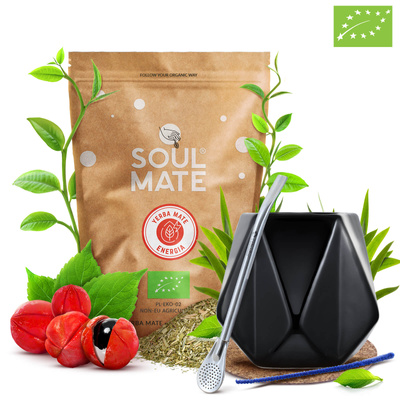 Zestaw Prezentowy Yerba Yaguar Maracuya + akcesoria