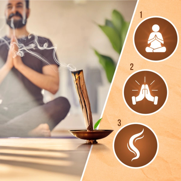 2x Kit de limpieza Salvia Blanca+Palo Santo
