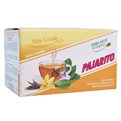 Pajarito waniliowe w saszetkach 20x3g
