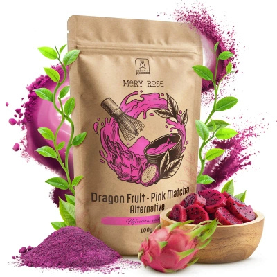Mary Rose – Pink Matcha Alternative – Fruta del dragón (en polvo) 100 g