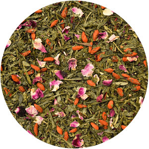 Set de regalo – cesta de regalo: té + dulces + accesorios