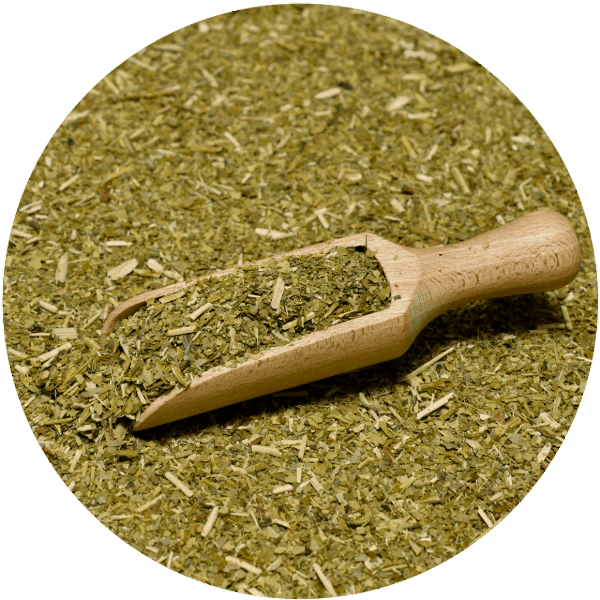 Yerbera – Lata metálica + El Fuego Elaborada 0,5 kg