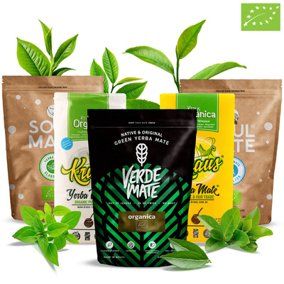 Yerba Mate Ecológica varios tipos 5x0.5kg